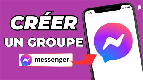 Comment créer un groupe sur Messenger